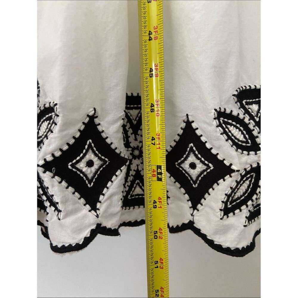 Anthropologie Peregrine Embroidered Smocked Maxi Dress - Picture 16 of 16